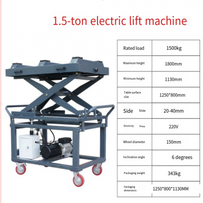 New energy vehicle battery lifting machine