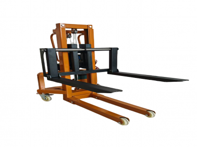 Portable Fork Width Adjustable Small Pallet Forklift Foldable Fork Lift for Loading and Unloading