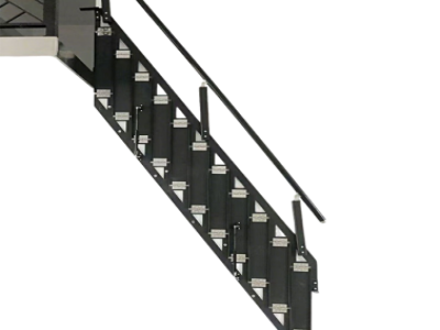 wall side Folding staircase  