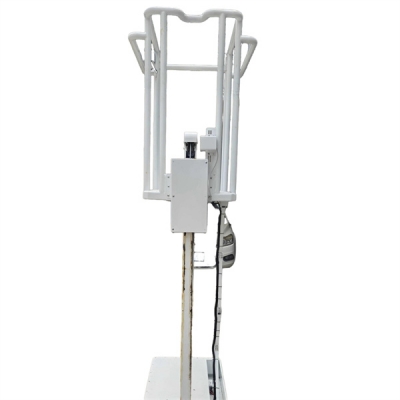 Electrically-powered lifting and ascending inspection vehicle for chicken farm, observation vehicle for shopping mall and warehouse, cargo pickup vehicle for shopping mall and warehouse, two-way driving vehicle for epidemic prevention.