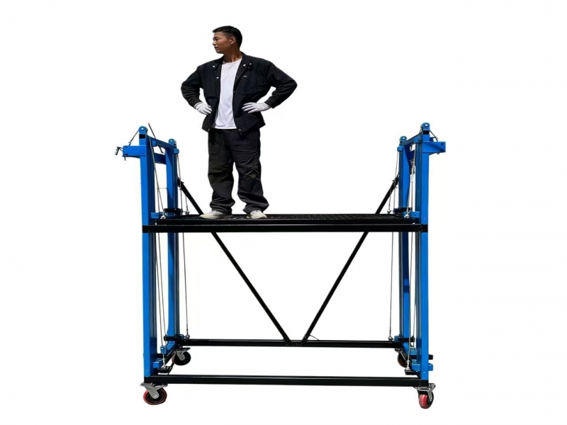 Electric scaffolding lift, mobile lifting platform, automatic remote-controlled folding lifting machine, interior and exterior decoration
