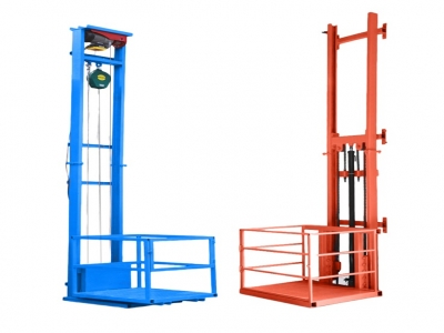 Portable outdoor Electric hydraulic lifting hoist small household elevator for warehouse use_复制